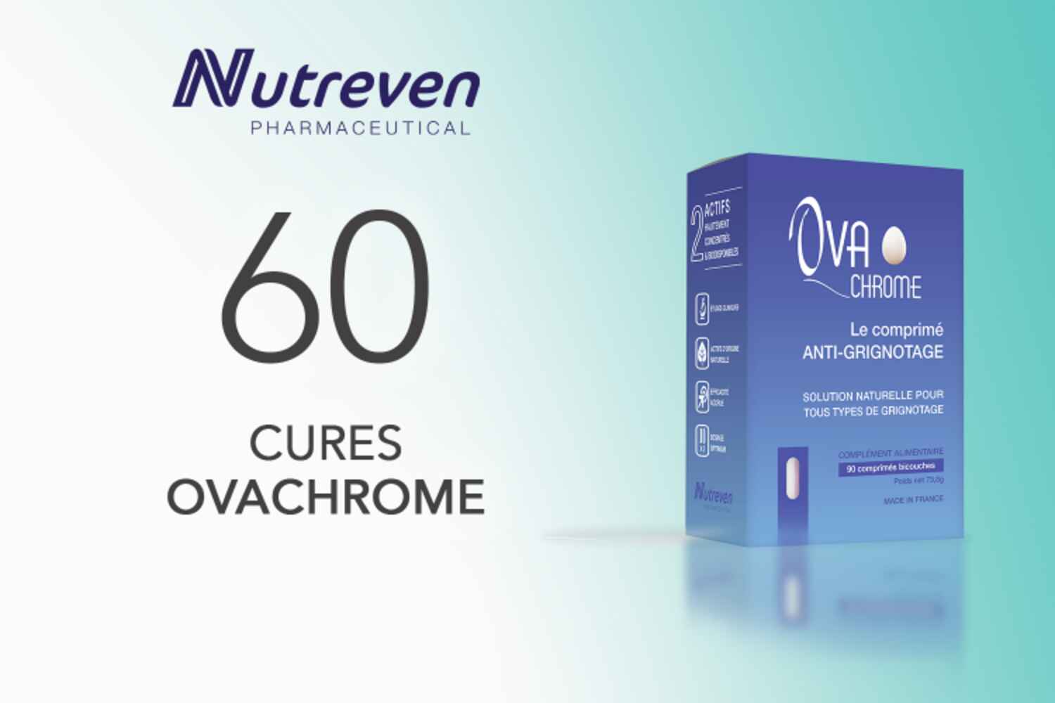 60 Ovachrome de Nutreven à tester