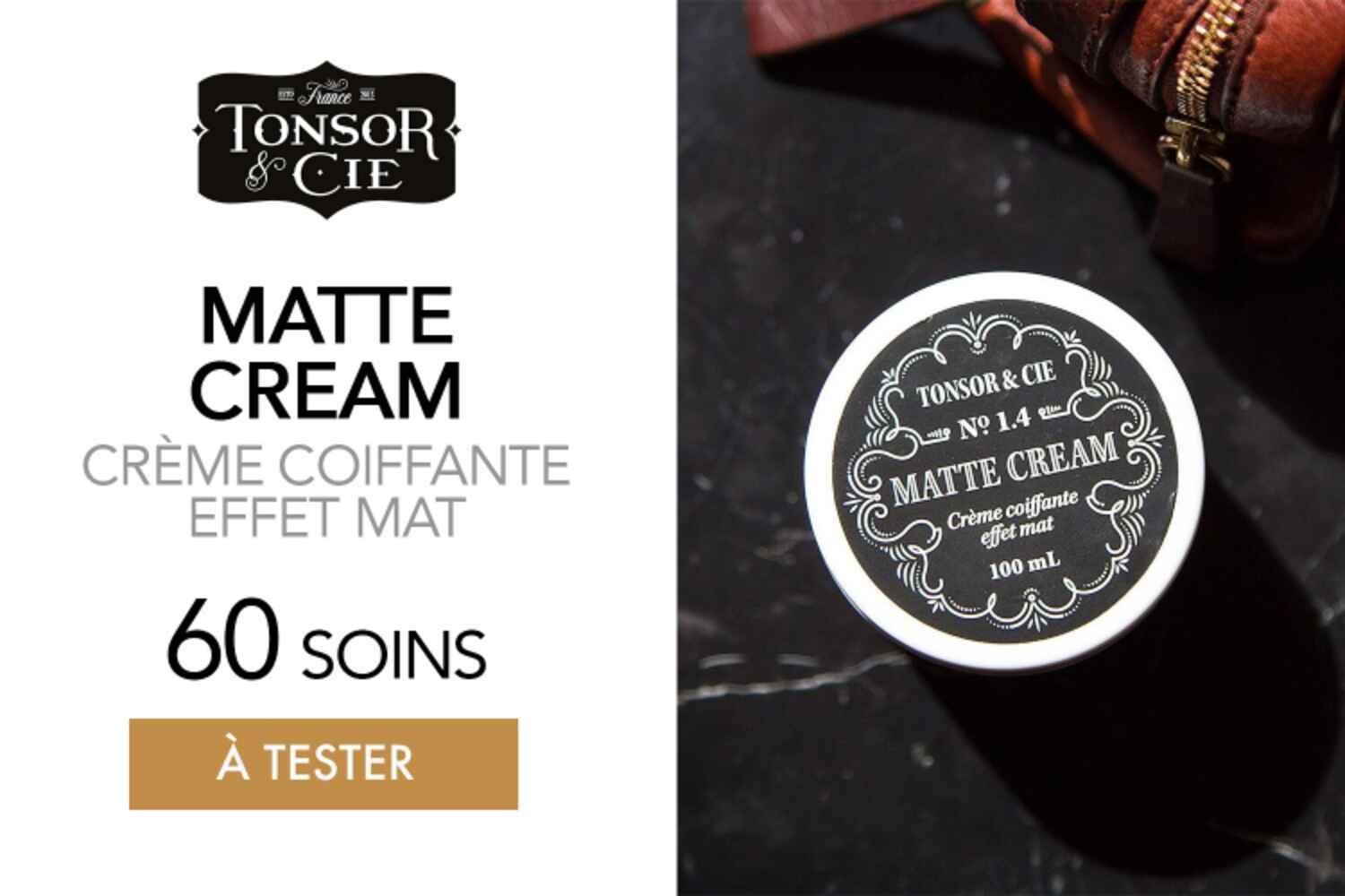 Matte cream 1.4 de Tonsor & Cie - 60 crèmes à tester