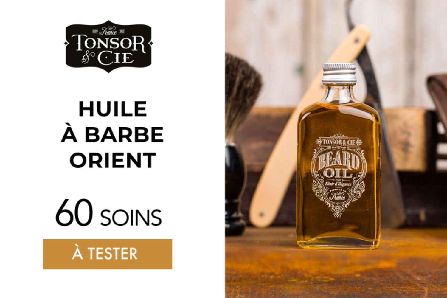 Huile à barbe 