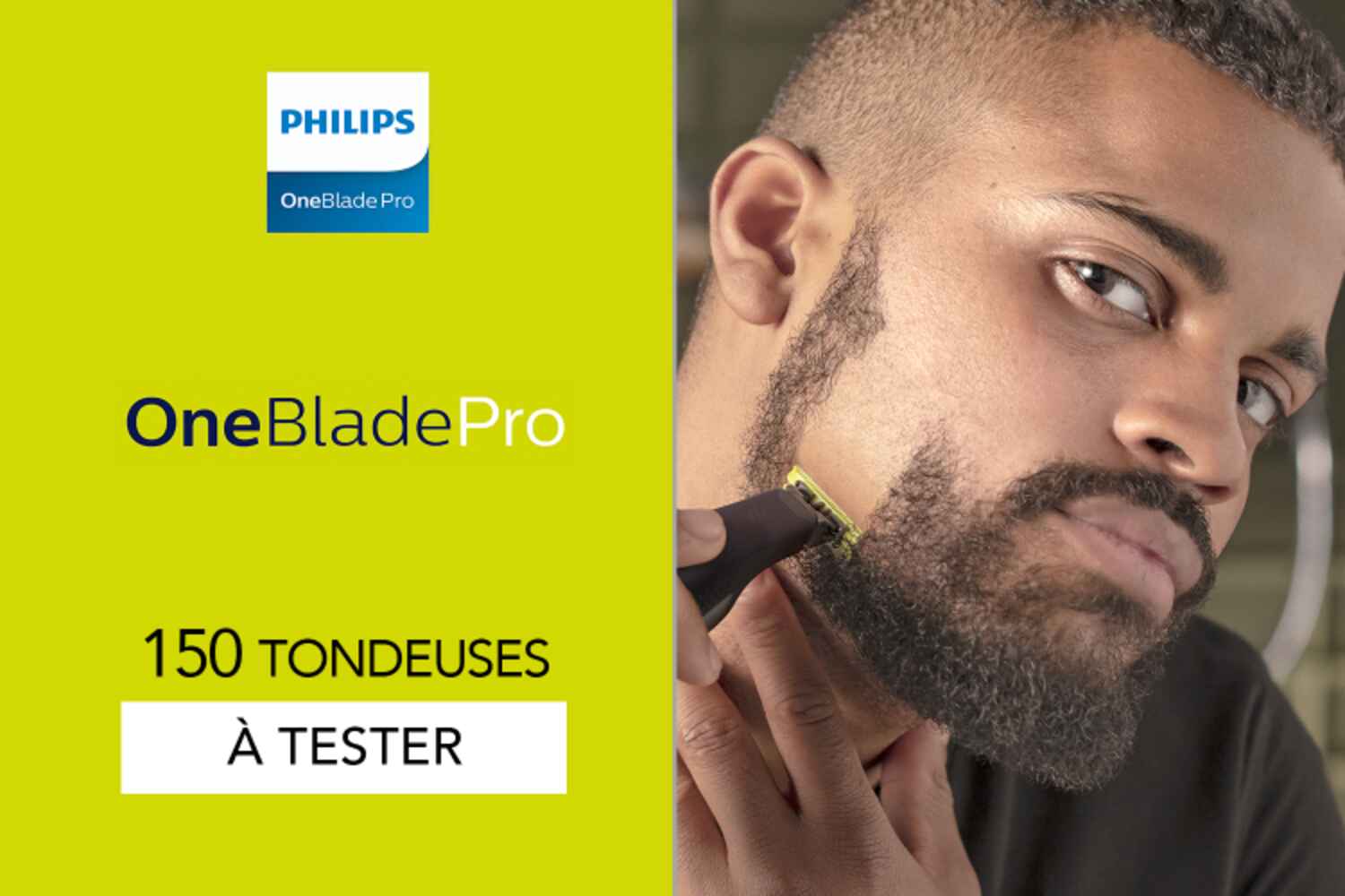 Tondeuse Philips OneBlade Pro - 150 OneBlade Pro à tester