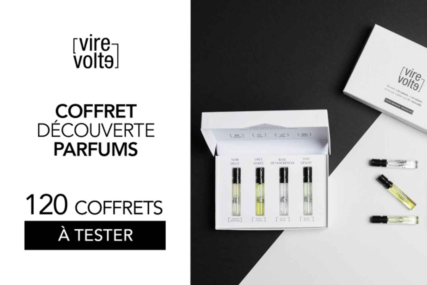 120 coffrets découverte de chez Virevolte à tester