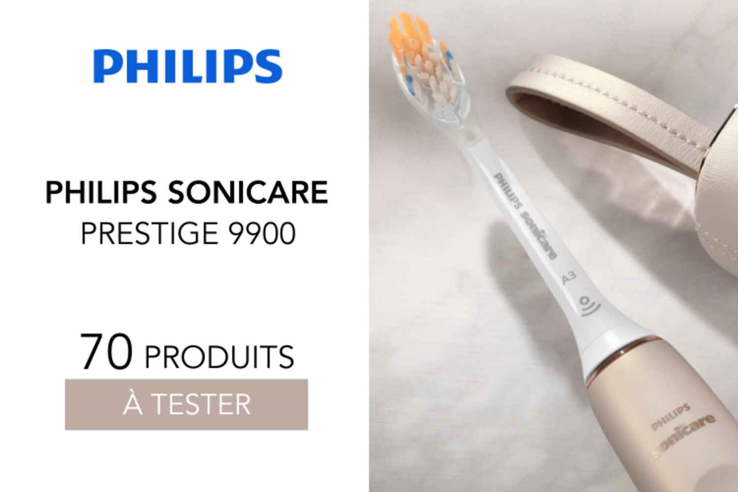 Philips Sonicare Prestige 9900 de Philips Sonicare à tester