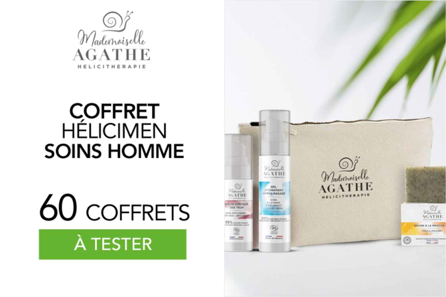Coffret Helicimen de Mademoiselle Agathe : 60 coffrets à tester !