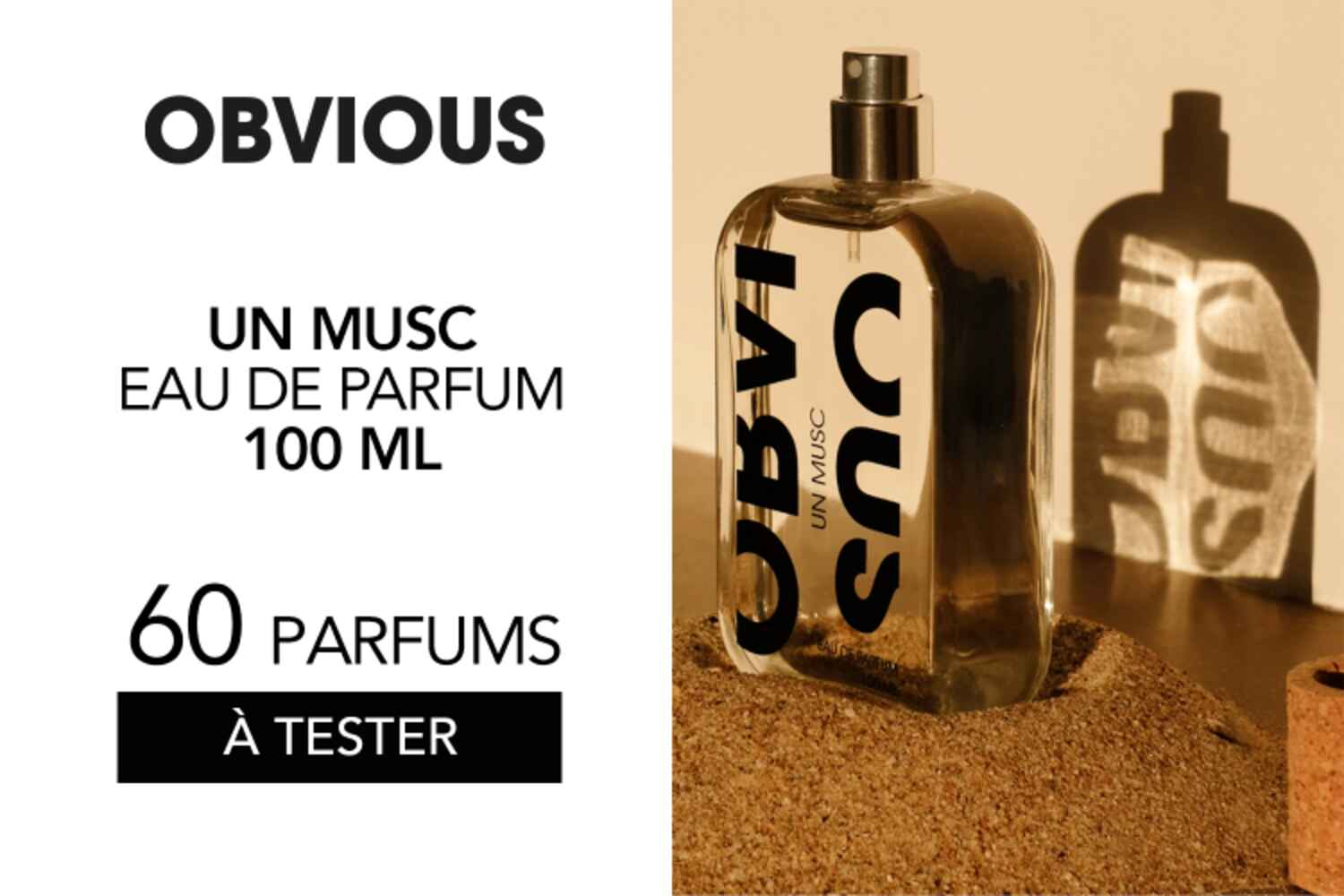 Un Musc Eau de parfum 100ml d'Obvious : 60 parfums à tester !