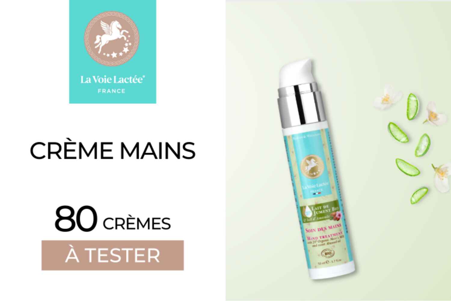 CRÈMES MAINS LA VOIE LACTEE : 80 CRÈMES À TESTER !