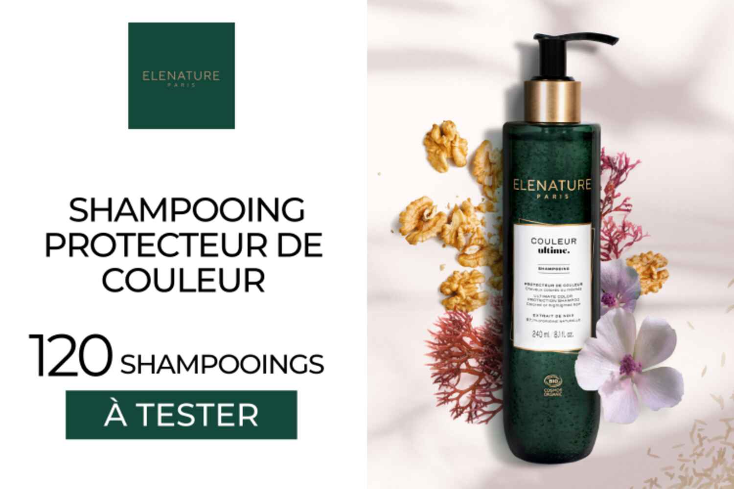 SHAMPOOING PROTECTEUR DE COULEUR : 120 SOINS À TESTER !