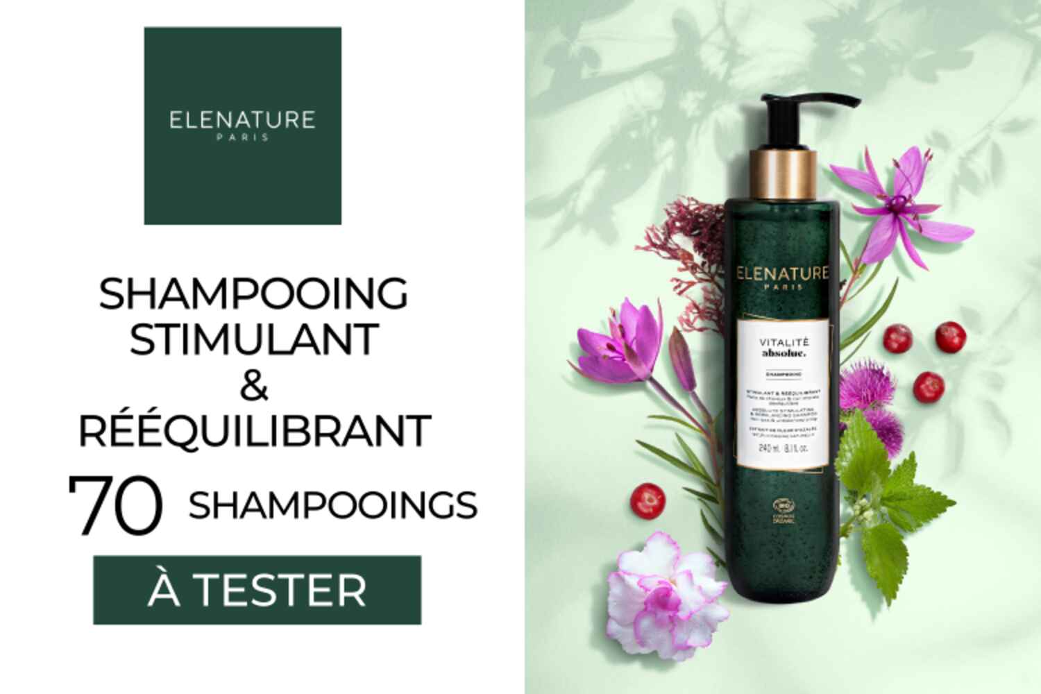 SHAMPOOINGS STIMULANTS & RÉÉQUILIBRANTS : 70 shampooings à tester !