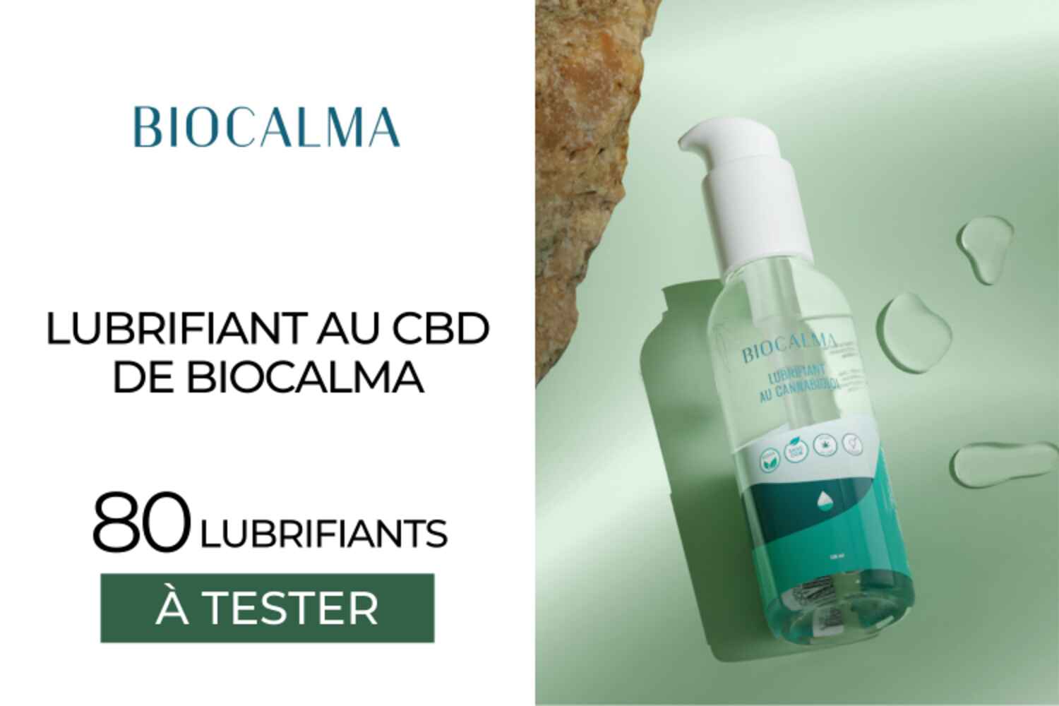 80 Lubrifiants au CBD de Biocalma à tester !