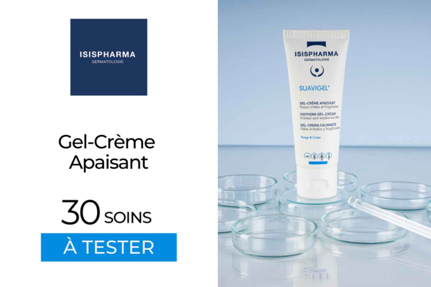30 Gel-Crème Apaisant de Isispharma à tester !