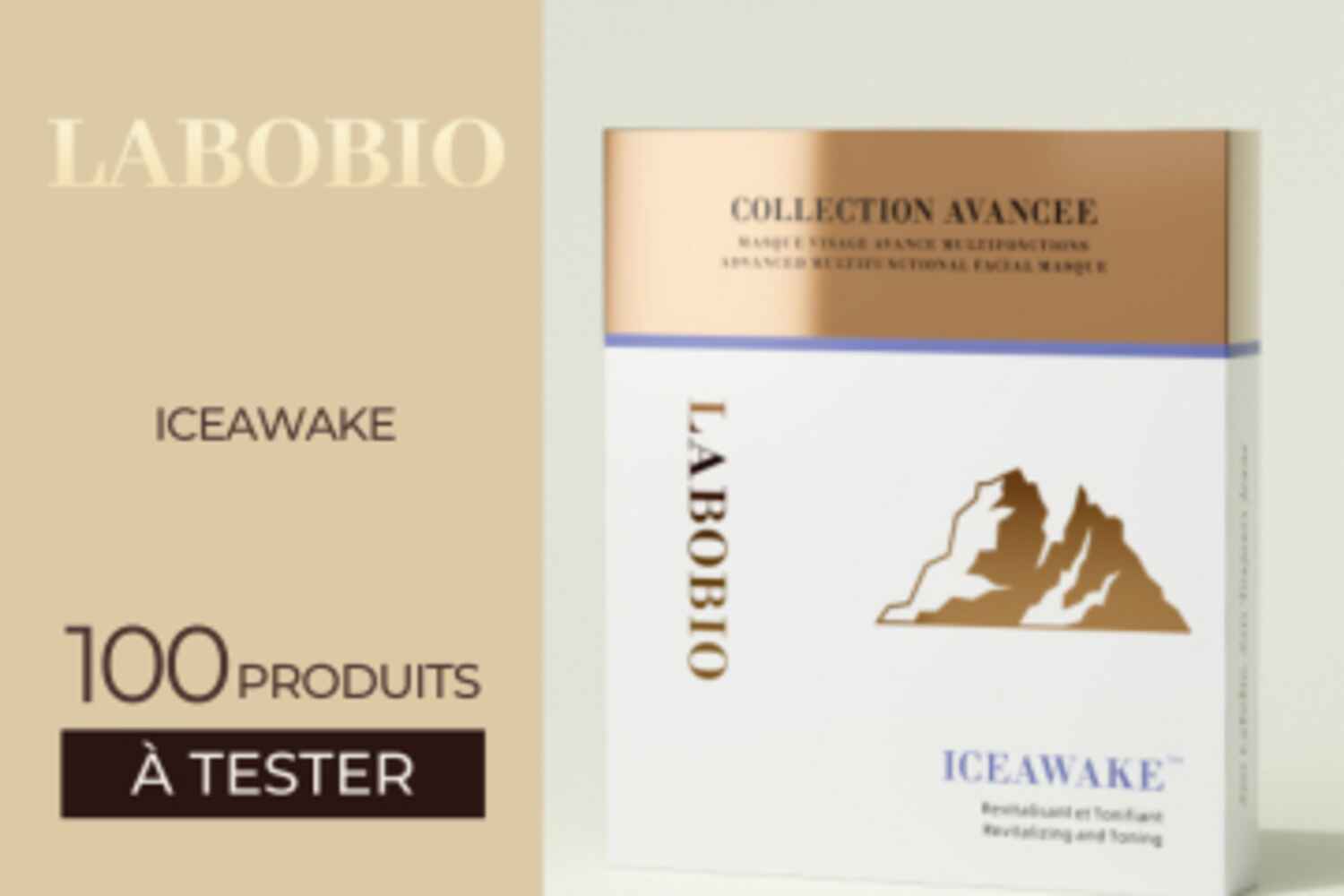 Testez le Masque Iceawake