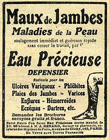 L'Eau Précieuse, au début un médicament vendu en pharmacie