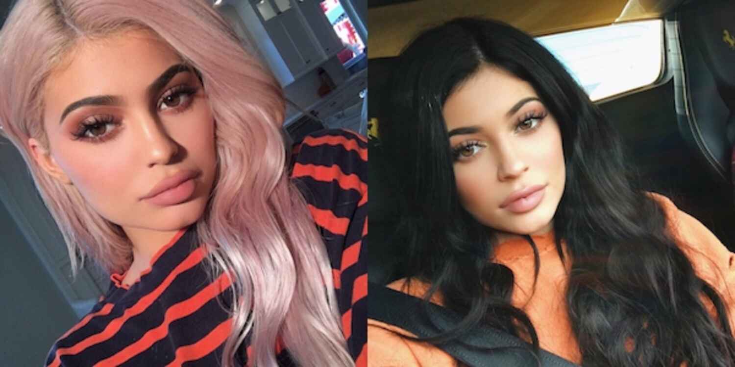 Le look de Kylie Jenner à l'honneur dans ses selfies