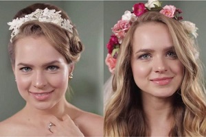 50 ans de coiffure de mariage en une vidéo