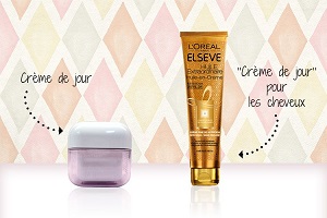 Crème pour cheveux