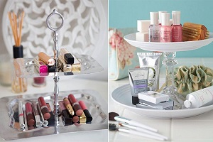 présentoirs pour maquillage