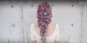 tuto vidéo faire une tresse avec du volume