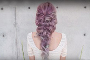 tuto video tresse en volume